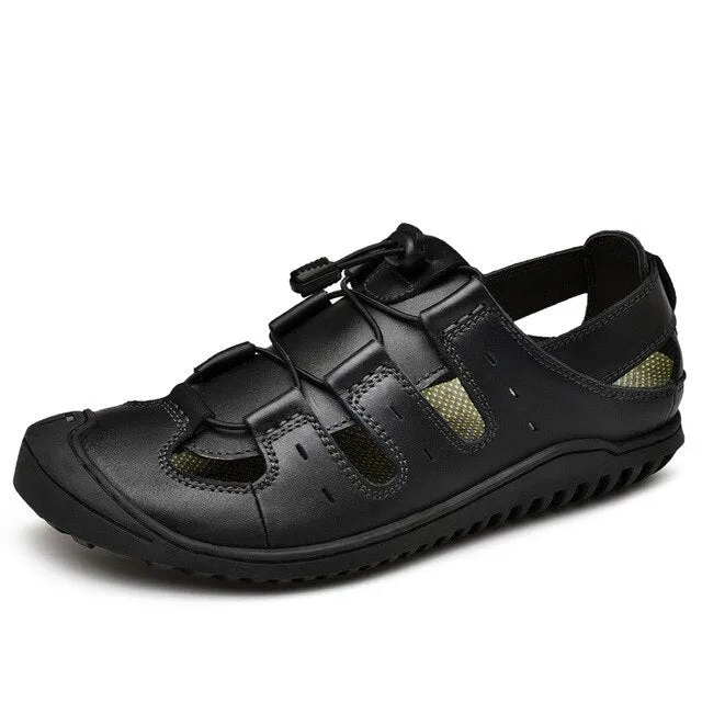 Men's Hot Sale Leather Shoes New High Quality Casual Leather Shoes Black or Brown