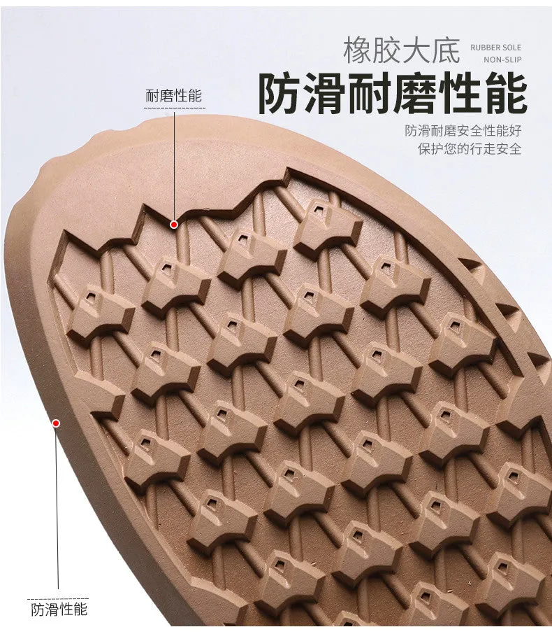 Men's Sneakers Breathable Leather Sport  Shoes