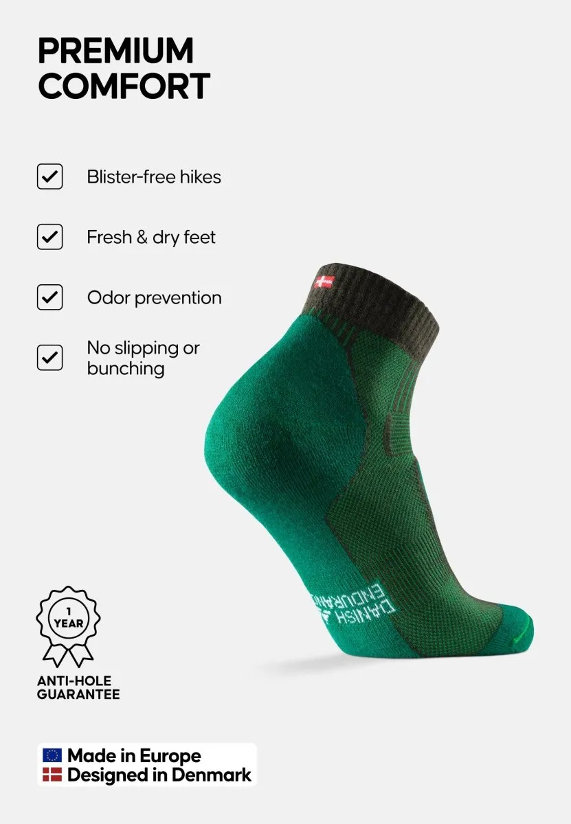 MERINO WOOL HIKING SOCKS LOW CUT