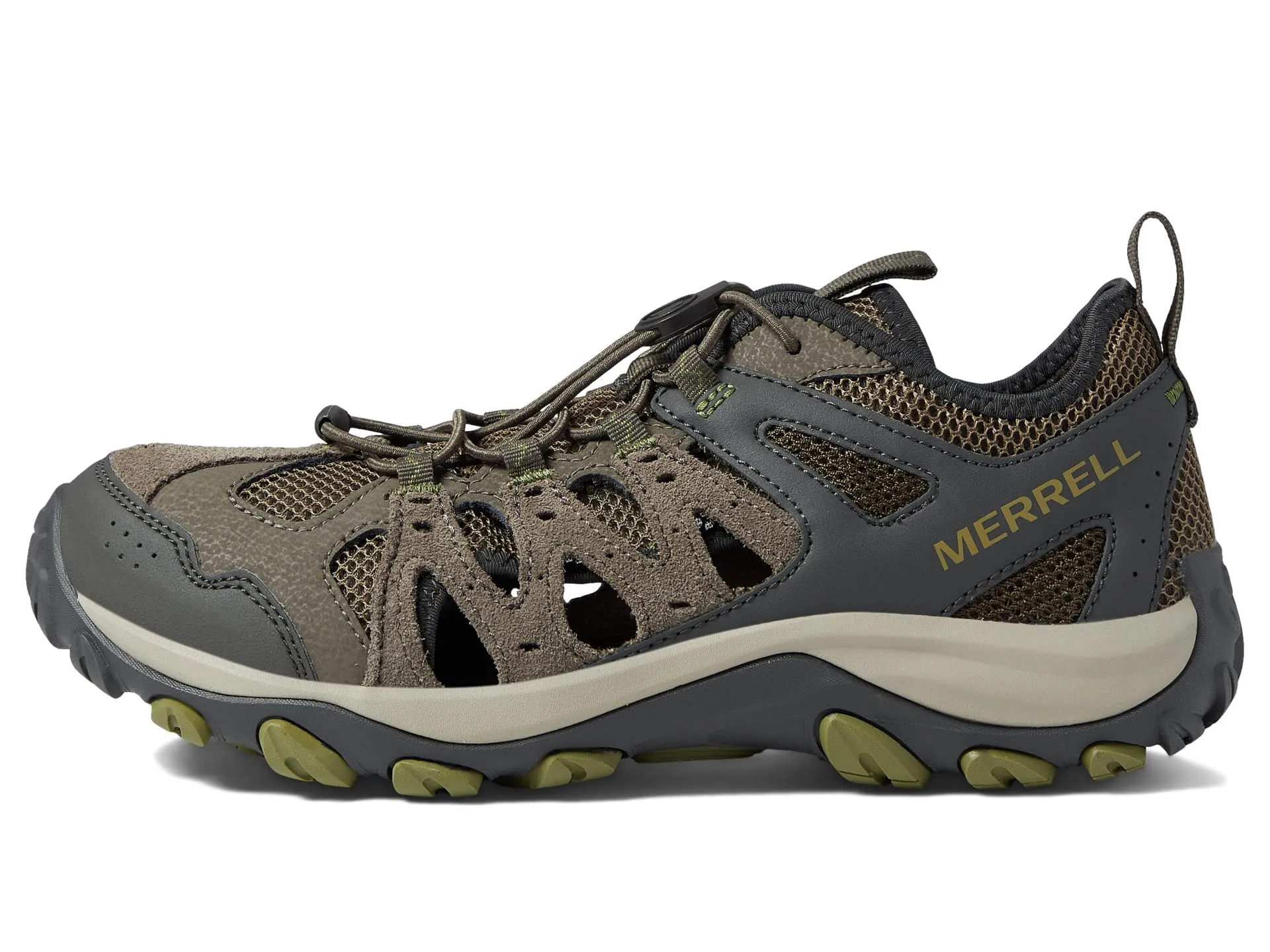 Merrell Accentor 3 LTR Sieve Sneakers for Men Offers Waterproof Leather, EVA Foam Insole, and Protective Rubber Toe Cap. Boulder 8 M