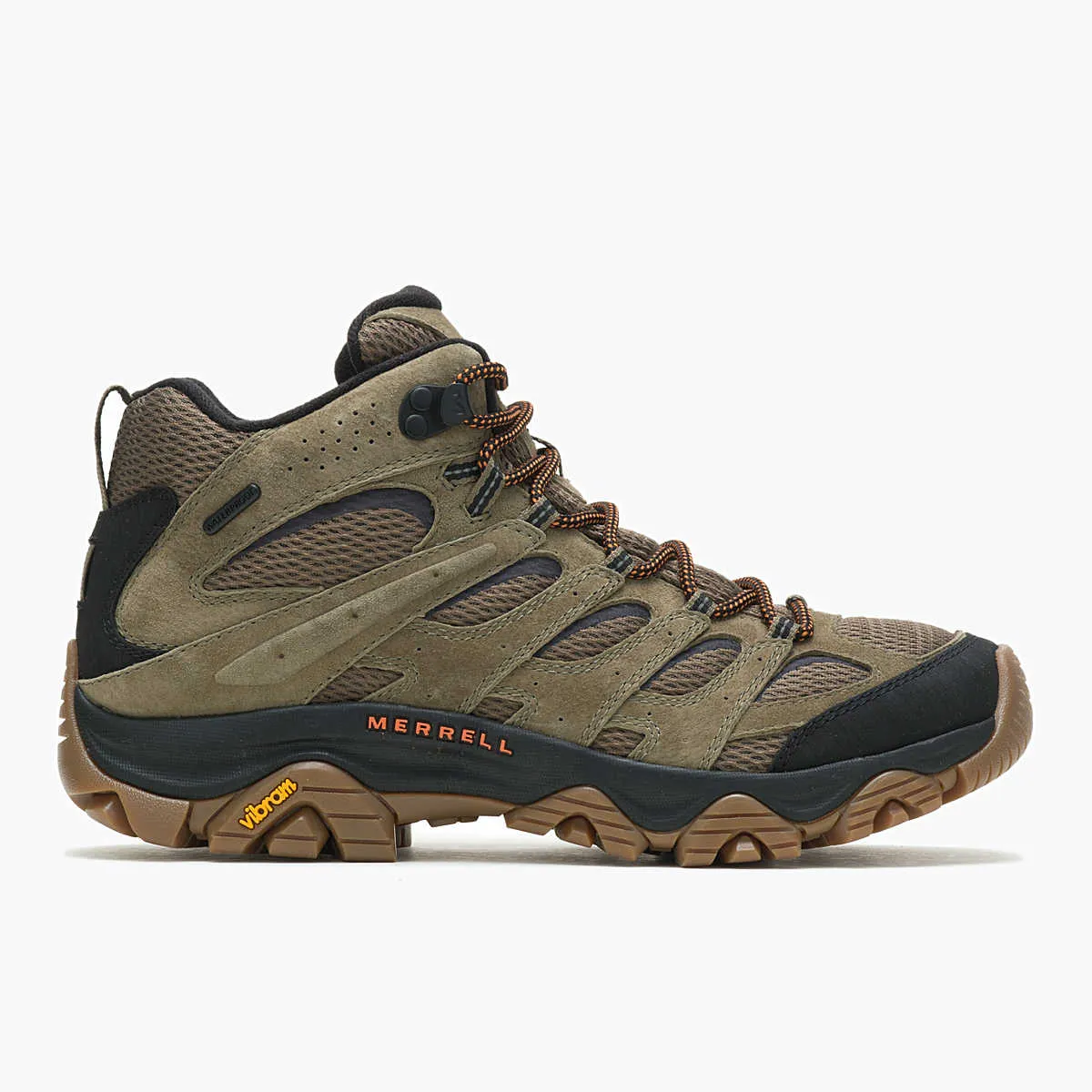 Merrell - Moab 3 Mid Waterproof - Olive / Gum