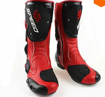 Microfiber Leather Motorcycle boots Boots Riding Motorboats
