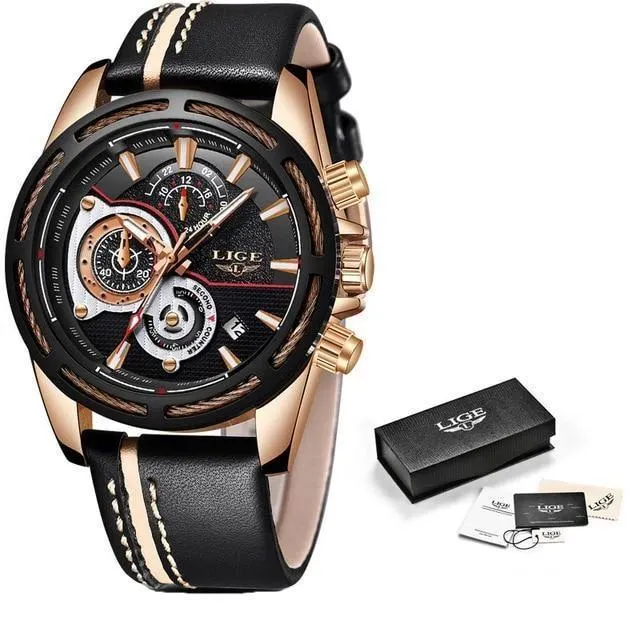 Military Style Waterproof Sports Wristwatch