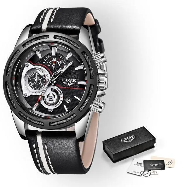 Military Style Waterproof Sports Wristwatch