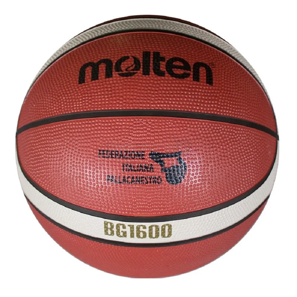 Molten Indoor & Outdoor Basketball (Sizes 5, 6 or 7) | 10 Pack with Bag