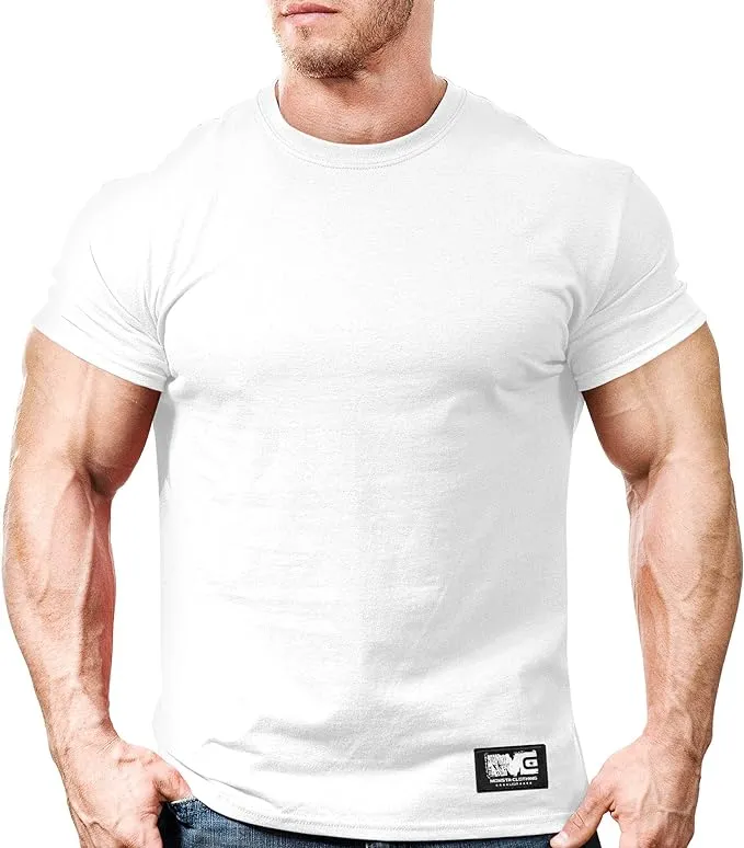 Monsta Clothing Co. Gym T-Shirt Men's Bodybuilding Workout (Monsta-000)