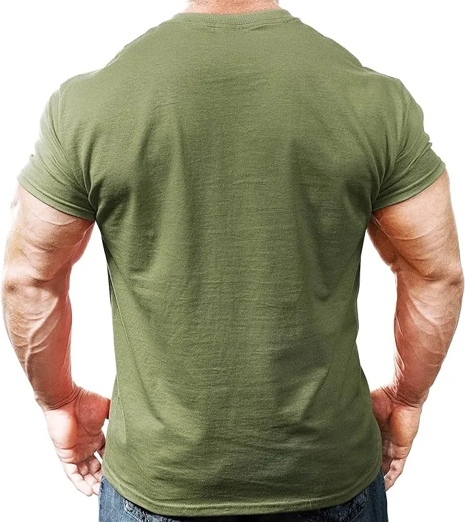 Monsta Clothing Co. Gym T-Shirt Men's Bodybuilding Workout (Monsta-000)