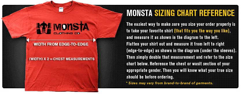 Monsta Clothing Co. Gym T-Shirt Men's Bodybuilding Workout (Monsta-000)