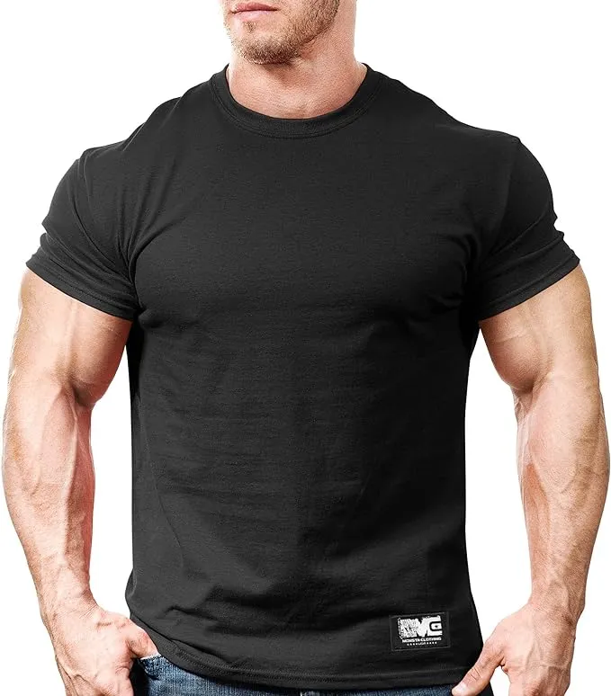 Monsta Clothing Co. Gym T-Shirt Men's Bodybuilding Workout (Monsta-000)