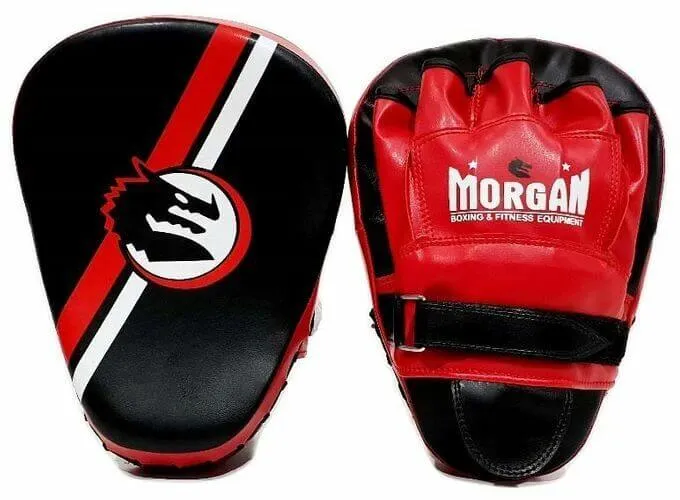 Morgan Classic All Purpose Pre-Bent Boxing Curved Focus Pads Punching Mitts