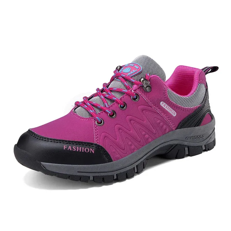 Mountaineering Shoes Fashion Women's Hiking Shoes Outdoor Sports Anti Slip Walking Shoes