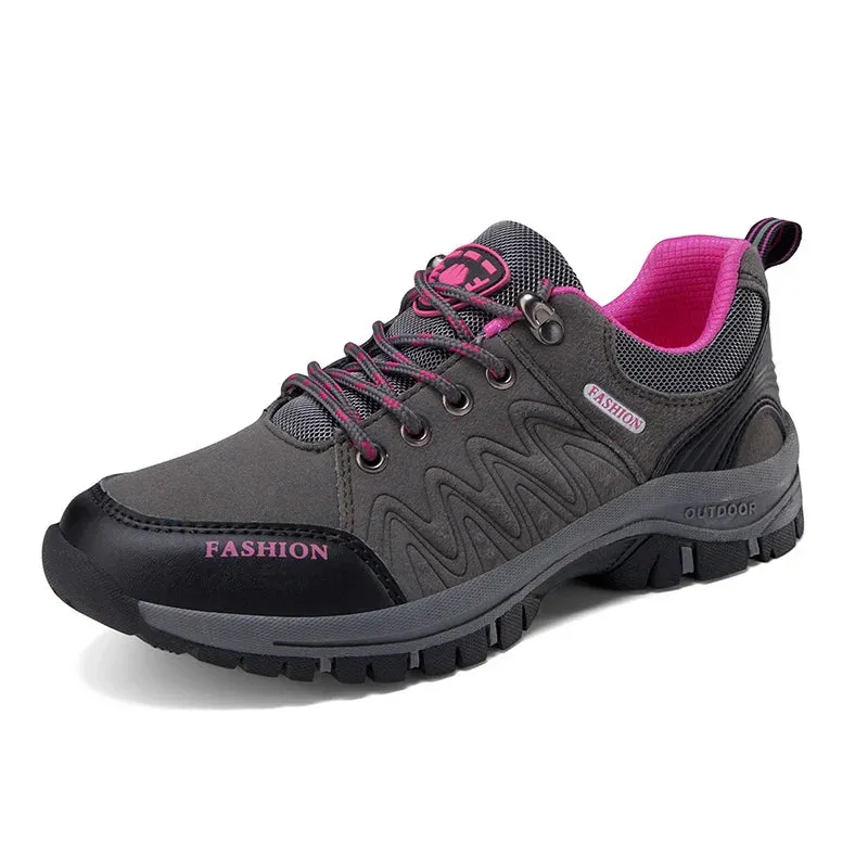 Mountaineering Shoes Fashion Women's Hiking Shoes Outdoor Sports Anti Slip Walking Shoes