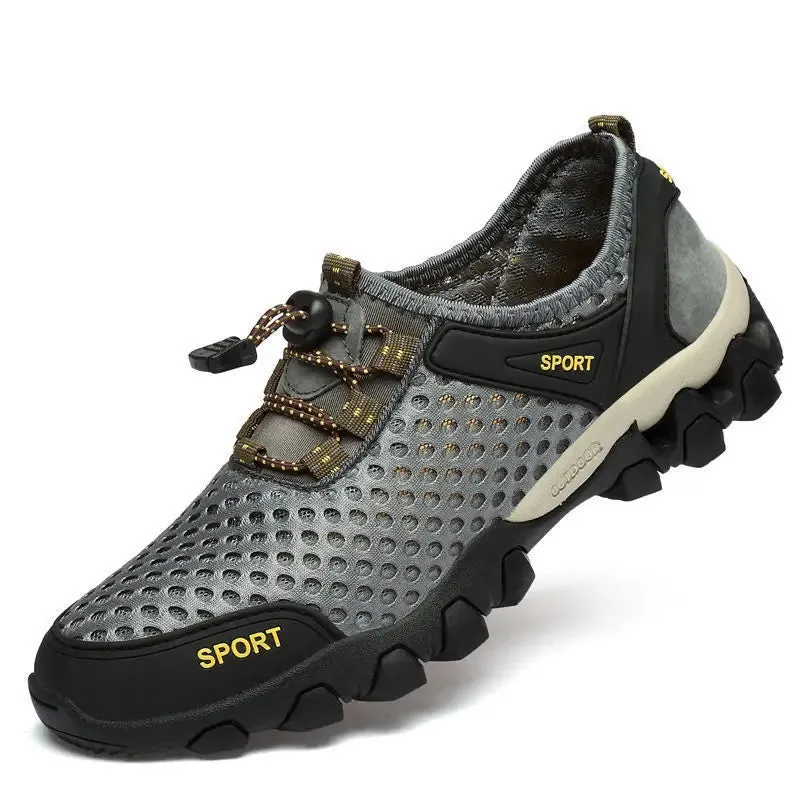 Multifunctional Casual Running Shoes – Lightweight and Fashionable Sports Shoes, Summer New Breathable and Comfortable Hiking Shoes for Men