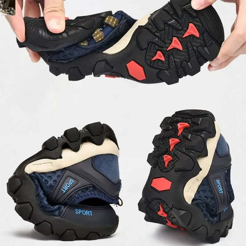 Multifunctional Casual Running Shoes – Lightweight and Fashionable Sports Shoes, Summer New Breathable and Comfortable Hiking Shoes for Men