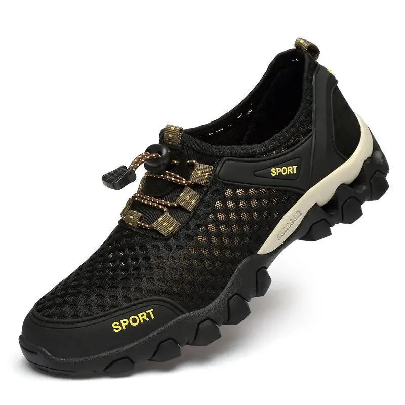 Multifunctional Casual Running Shoes – Lightweight and Fashionable Sports Shoes, Summer New Breathable and Comfortable Hiking Shoes for Men