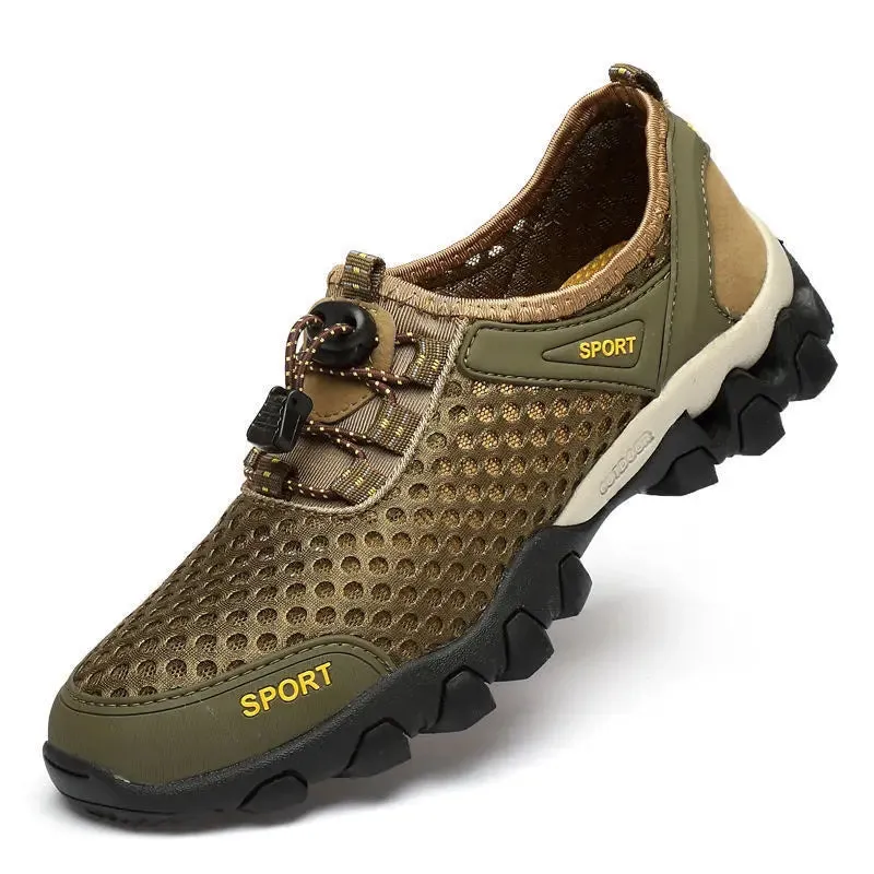 Multifunctional Casual Running Shoes – Lightweight and Fashionable Sports Shoes, Summer New Breathable and Comfortable Hiking Shoes for Men