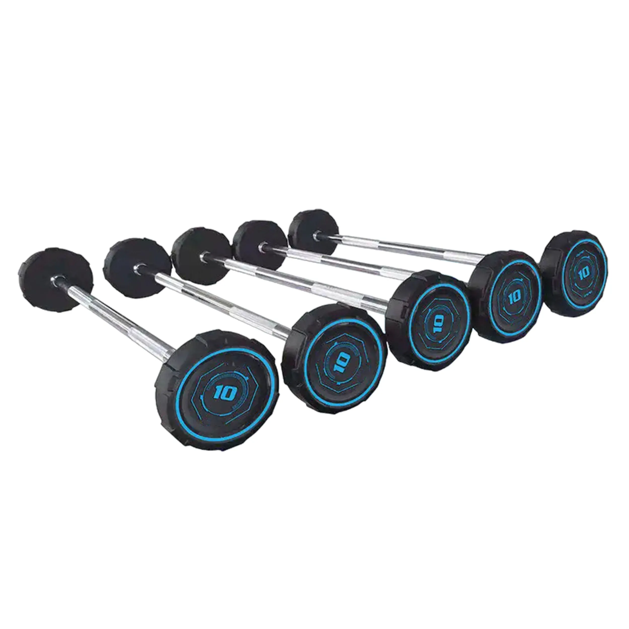 MYG 3005 PU Coated Barbell Set
