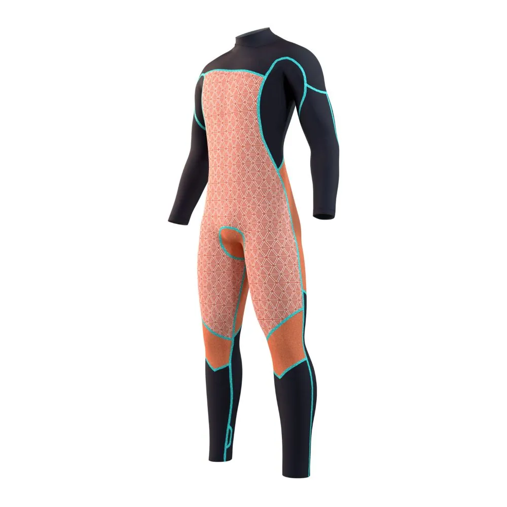 MYSTIC MAJESTIC 4/3 CHEST ZIP NIGHT BLUE