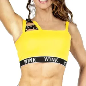 Mystique Crop Top - Yellow