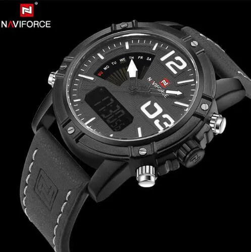 NAVIFORCE Quartz Digital LED Sports Wrist Watch