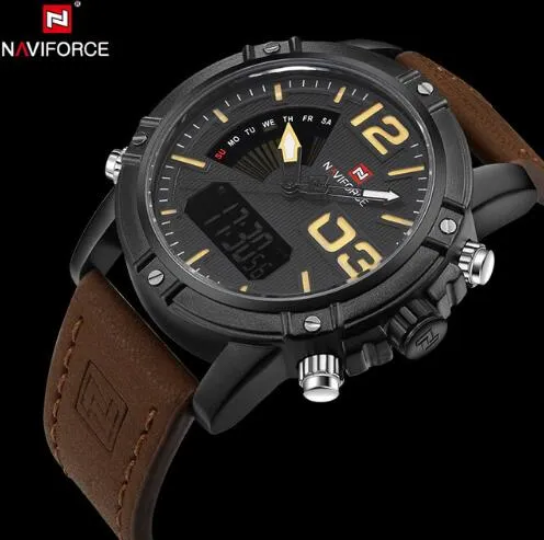 NAVIFORCE Quartz Digital LED Sports Wrist Watch