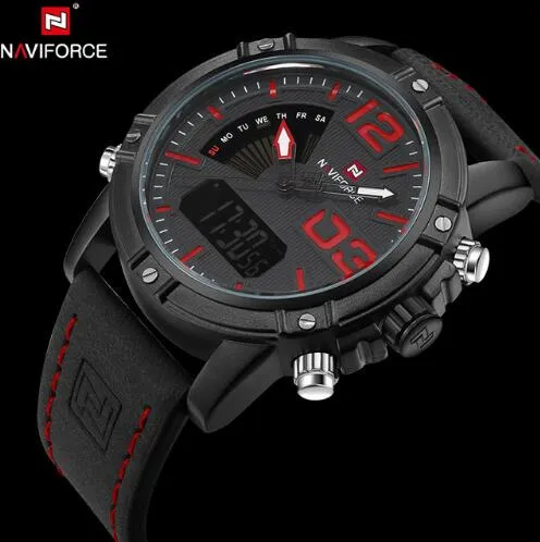 NAVIFORCE Quartz Digital LED Sports Wrist Watch