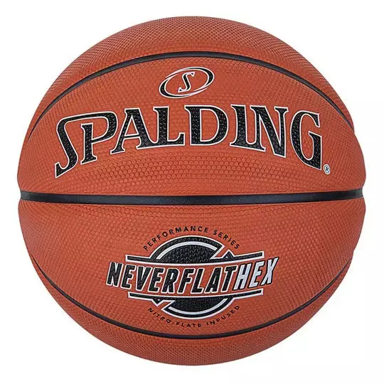 Neverflat Hexagrip Indoor/Outdoor Rubber Basketball