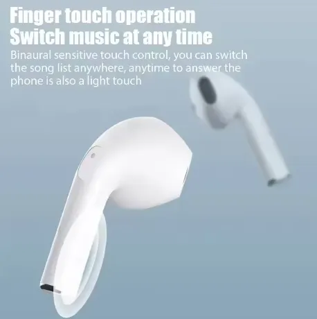 NEW XIAOMI Mini Bluetooth 5.3 Earphones TWS Touch Control Wireless Headphones Sports Waterproof Gaming Headset, White