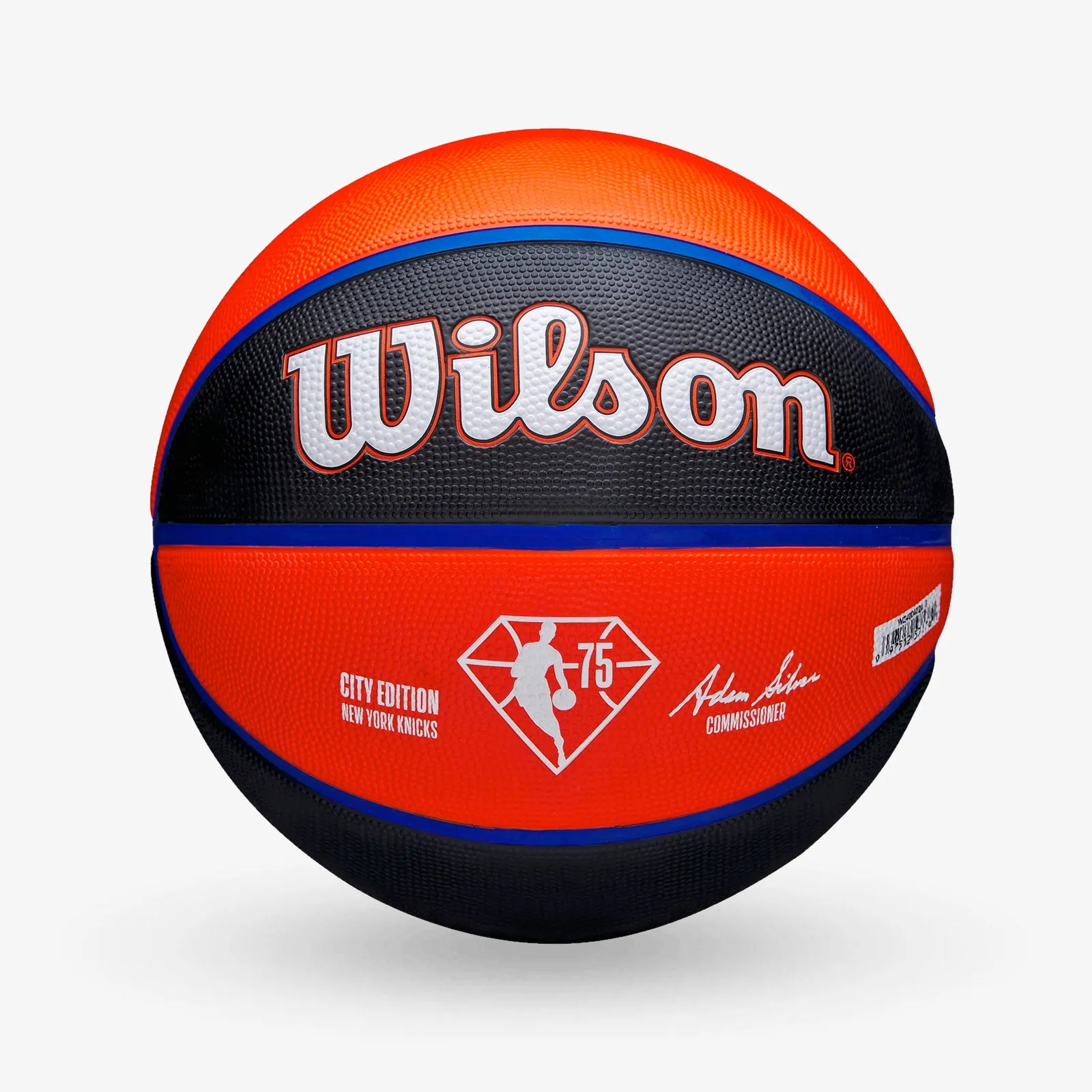 New York Knicks City Edition Mixtape NBA Basketball - Size 7