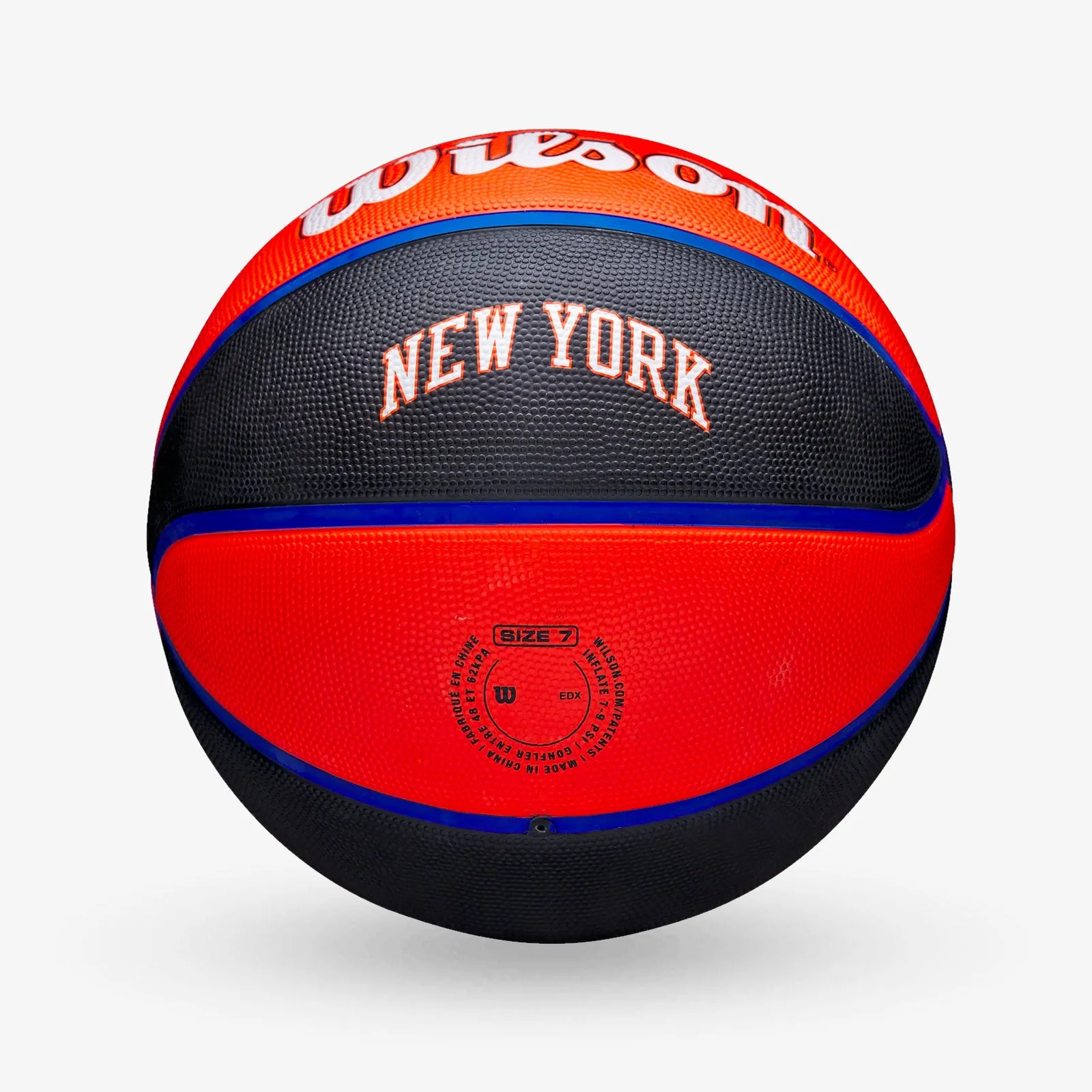 New York Knicks City Edition Mixtape NBA Basketball - Size 7