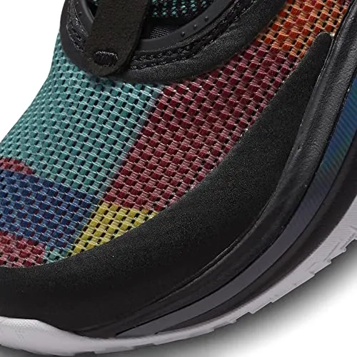 Nike Boy's Jordan AJ XXXVI Basketball Shoes 004, Black/Rush Pink/Washed Teal, 5 Big Kid US