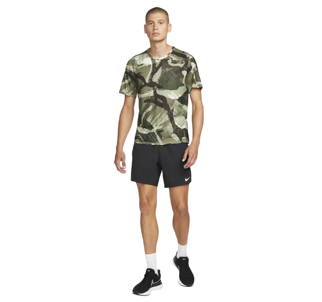 Nike Dri-FIT Miler 2.0 T-Shirt - Green Camo