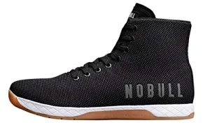 NOBULL Men's High-Top Black White Gum Trainer 13 US