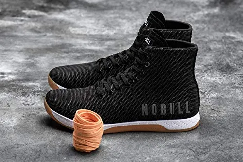 NOBULL Men's High-Top Black White Gum Trainer 13 US