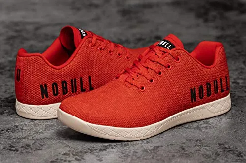 NOBULL Men's Red Heather Trainer 9 US