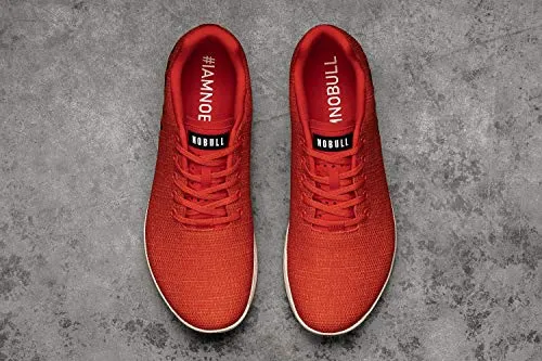 NOBULL Men's Red Heather Trainer 9 US