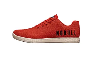 NOBULL Men's Red Heather Trainer 9 US