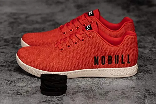 NOBULL Men's Red Heather Trainer 9 US