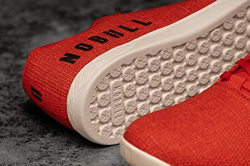 NOBULL Men's Red Heather Trainer 9 US