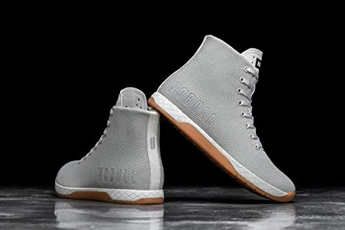 NOBULL Women's High-Top Arctic Gum Trainer 6.5 US