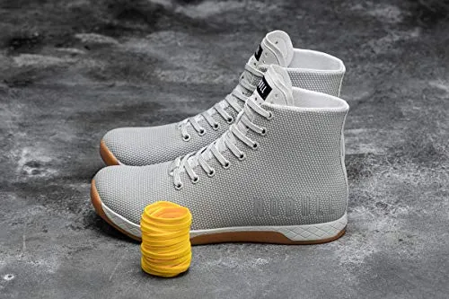 NOBULL Women's High-Top Arctic Gum Trainer 6.5 US