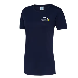 North Herts Pickleball Female T-Shirt, Navy