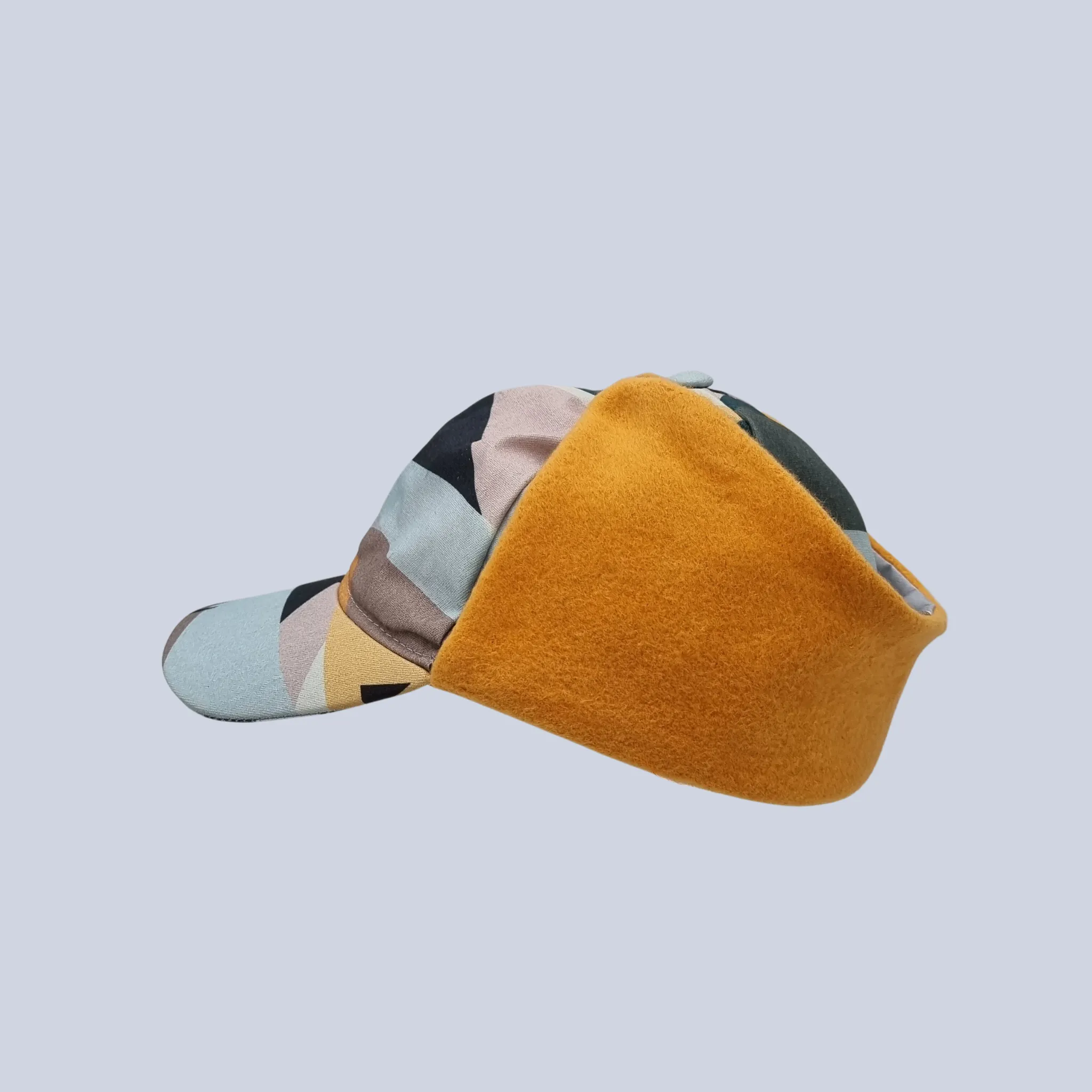 Organic Waterproof Earflap Baseball Hat Highland