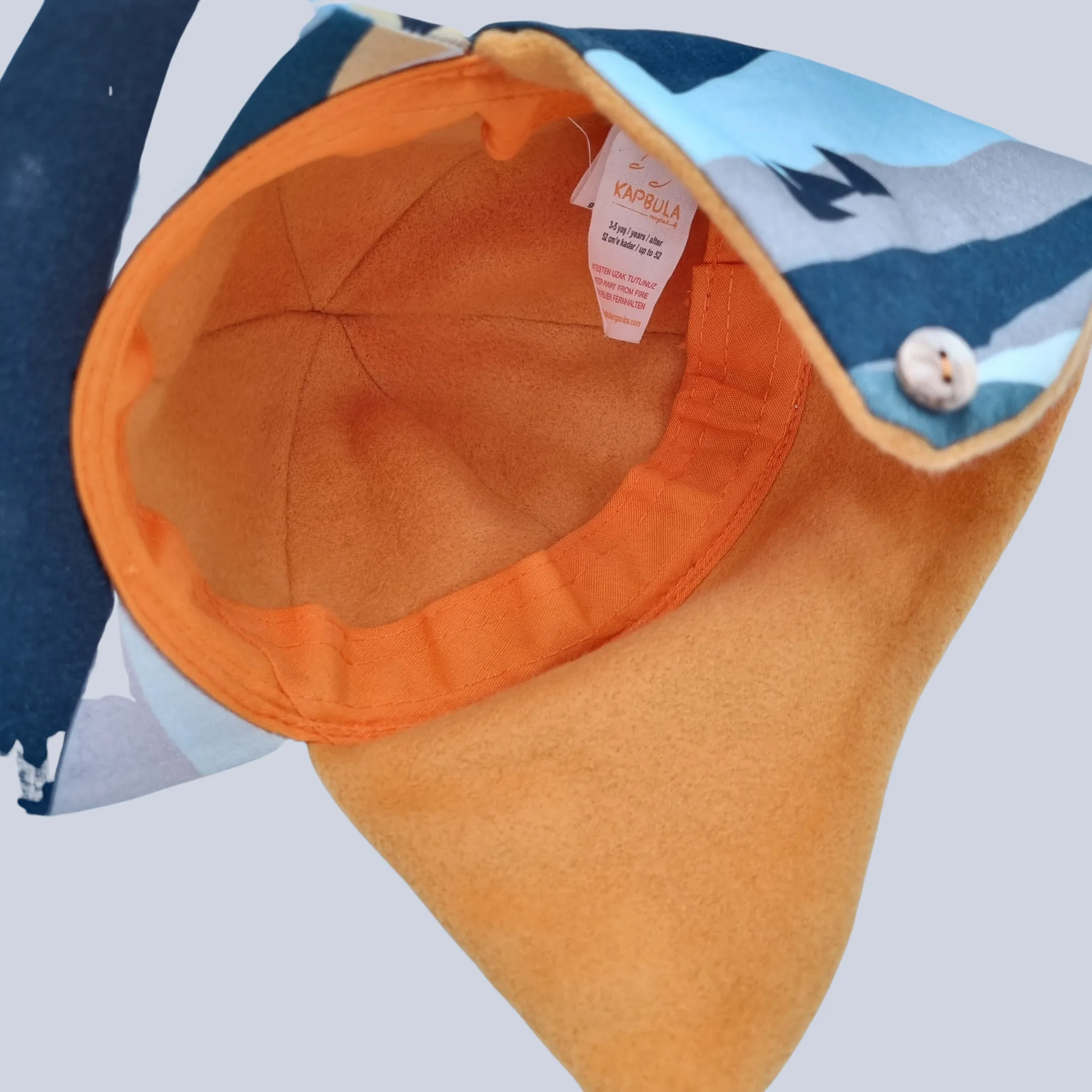 Organic Waterproof Earflap Baseball Hat Highland