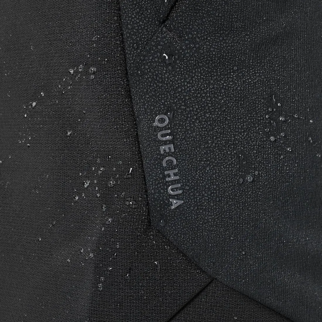 Pantalon de randonnée softshell - mh550 noir - enfant 7-15 ans