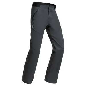 Pantalon de randonnée softshell - mh550 noir - enfant 7-15 ans