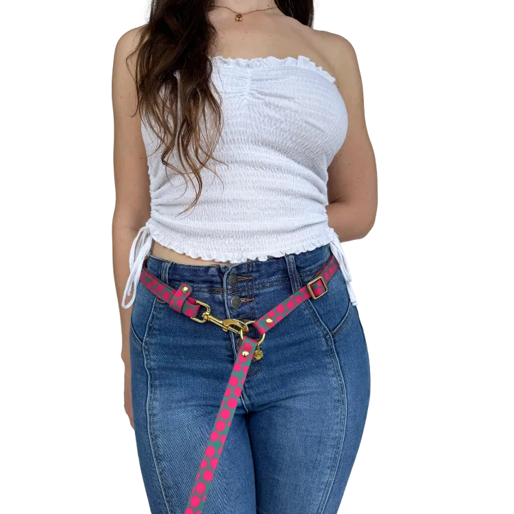 Polka Dogz - Splashproof Handsfree Dog Leash