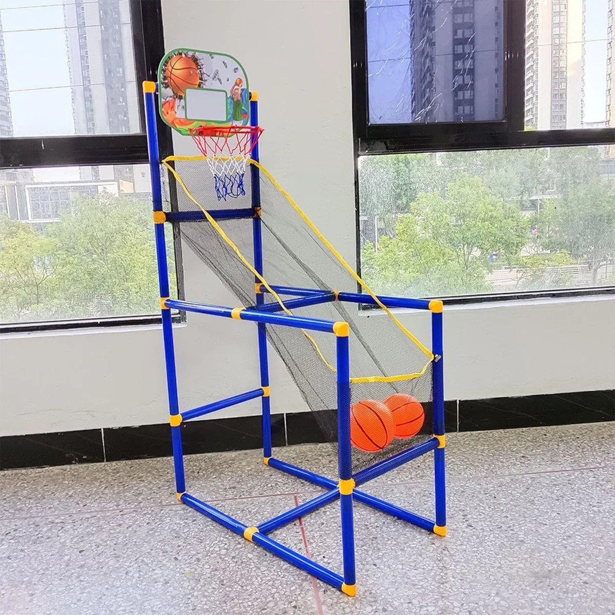 Portable Indoor Basketball Hoop Removable Shooting Machine Sports Toys for Kids
