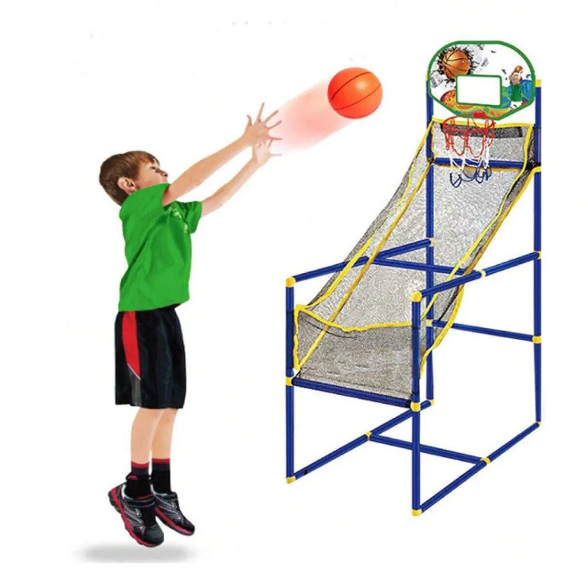 Portable Indoor Basketball Hoop Removable Shooting Machine Sports Toys for Kids