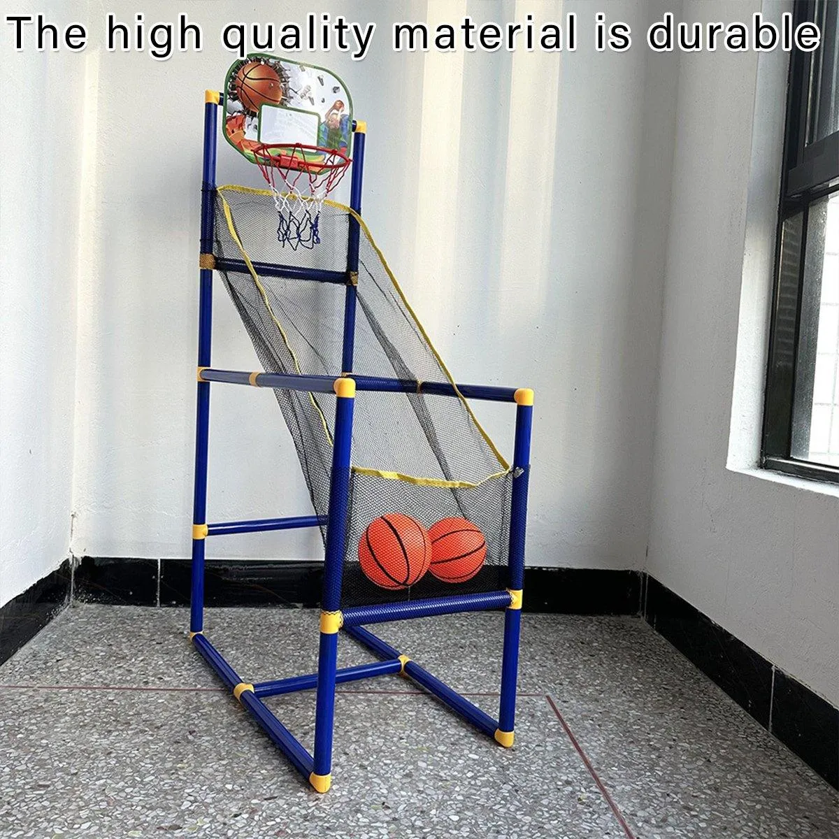 Portable Indoor Basketball Hoop Removable Shooting Machine Sports Toys for Kids